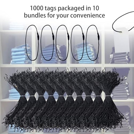 Perco DL153 Polyester String Tags - Store Supplies