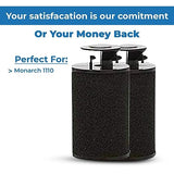 Perco Ink Roll for Monarch 1115 Price Gun – Easy - Load, Reliable Replacement Ink (Pack of 4) - Store Supplies