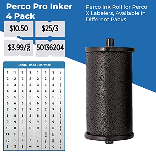 Perco Ink Roll for Perco Plus, and X Labelers. - Store Supplies