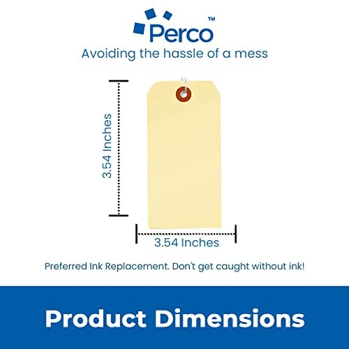 Perco Manila Shipping Tags - Elastic - Store Supplies