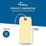 Perco Manila Shipping Tags - Elastic - Store Supplies