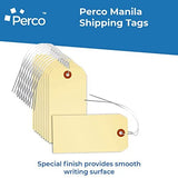 Perco Manila Shipping Tags - Elastic - Store Supplies