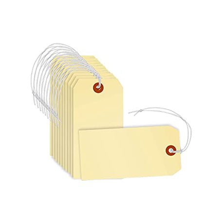 Perco Manila Shipping Tags - Elastic - Store Supplies