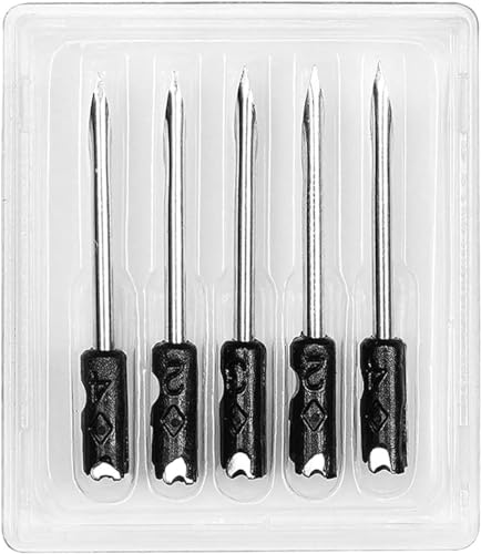 Perco NZ - 204P Standard Tagging Gun Needles Replacement Kit, Steel - Pack of 5 needles