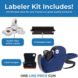 Perco 2 Line Labeler Gun & Labels - Store Supplies