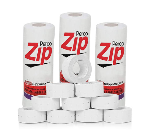 Perco Zip Labels - Store Supplies
