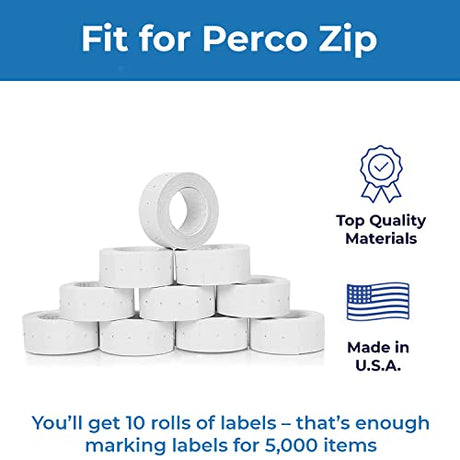 Perco Zip Labels - Store Supplies