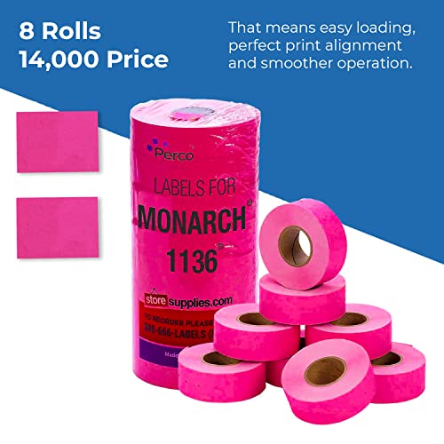 Pricing Labels for Monarch 1136 Pricing Gun - Store Supplies
