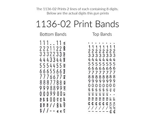 Pricing Labels for Monarch 1136 Pricing Gun - Store Supplies