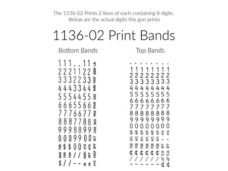 Pricing Labels for Monarch 1136 Pricing Gun - Store Supplies