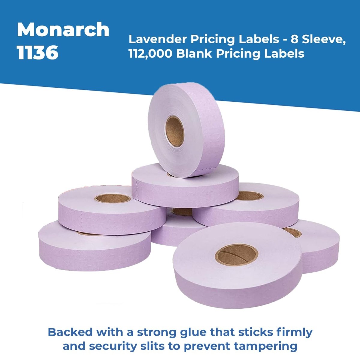 Pricing Labels for Monarch 1136 Pricing Gun - Store Supplies