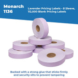 Pricing Labels for Monarch 1136 Pricing Gun - Store Supplies