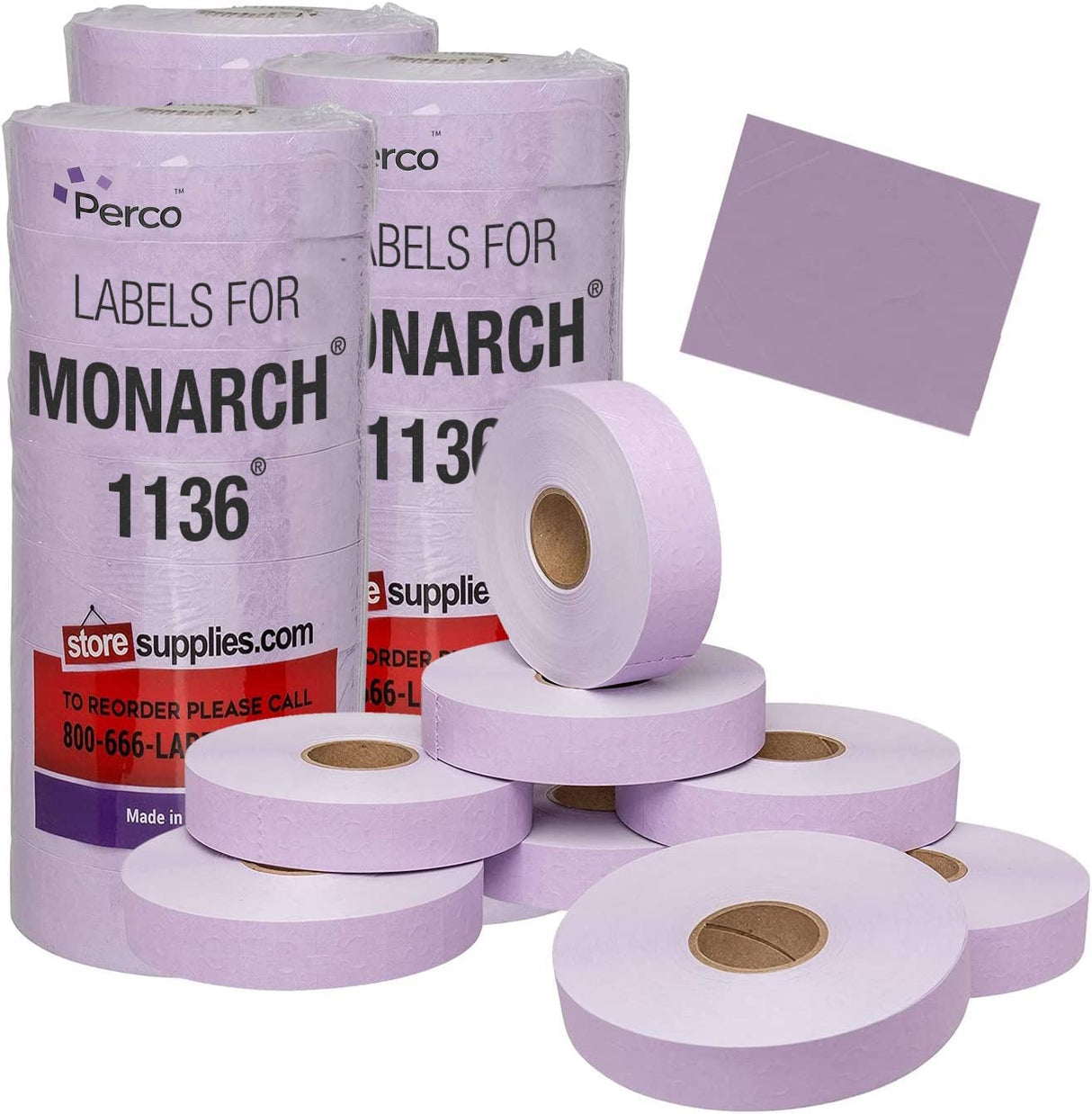 Pricing Labels for Monarch 1136 Pricing Gun - Store Supplies