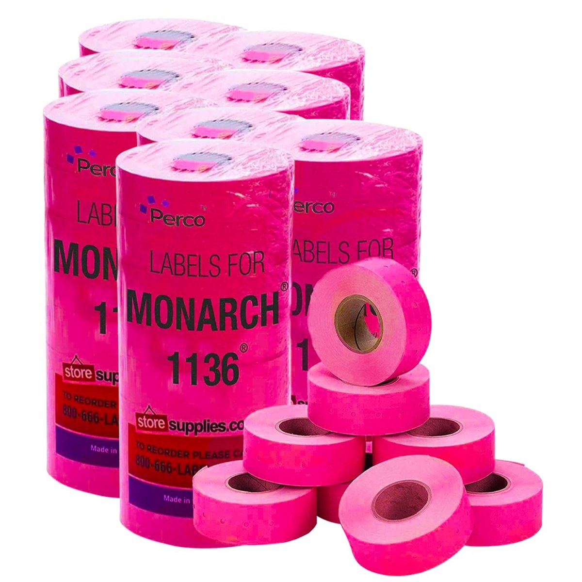 Pricing Labels for Monarch 1136 Pricing Gun - Store Supplies