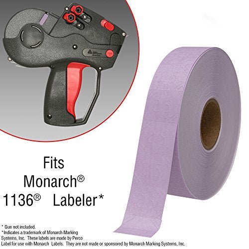 Pricing Labels for Monarch 1136 Pricing Gun - Store Supplies