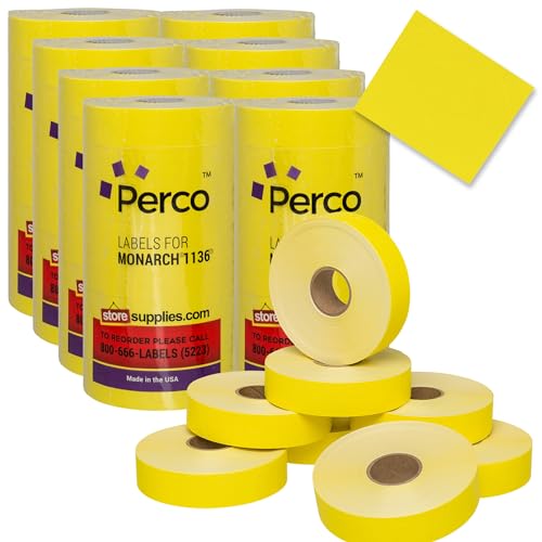 Pricing Labels for Monarch 1136 Pricing Gun - Store Supplies