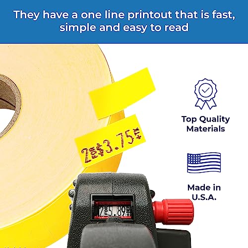 Pricing Labels for Monarch 1136 Pricing Gun - Store Supplies