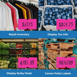 Pricing Labels for Monarch 1136 Pricing Gun - Store Supplies