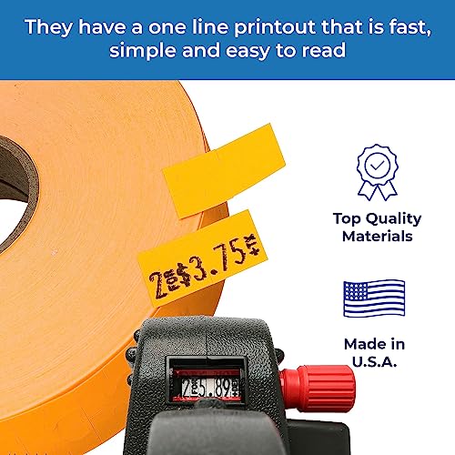 Pricing Labels for Monarch 1136 Pricing Gun - Store Supplies
