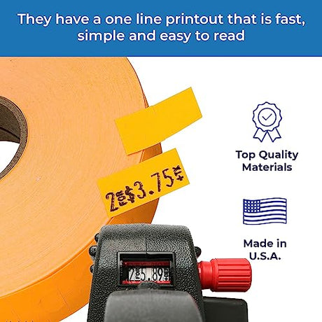 Pricing Labels for Monarch 1136 Pricing Gun - Store Supplies
