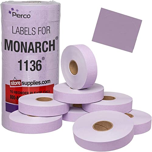 Pricing Labels for Monarch 1136 Pricing Gun - Store Supplies