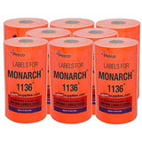 Pricing Labels for Monarch 1136 Pricing Gun - Store Supplies