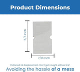 Pricing Labels for Perco 1 Line Price and Date Gun – 2 Sleeves - Store Supplies