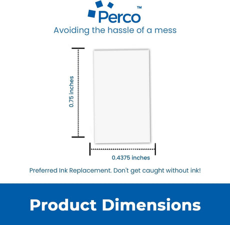 Pricing Labels for Perco 2 Line Price and Date Gun – 2 Sleeves - Store Supplies