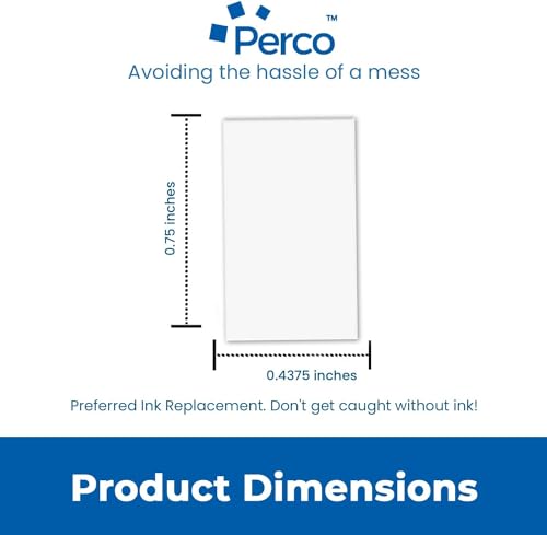 Pricing Labels for Perco 2 Line Price and Date Gun – 2 Sleeves - Store Supplies
