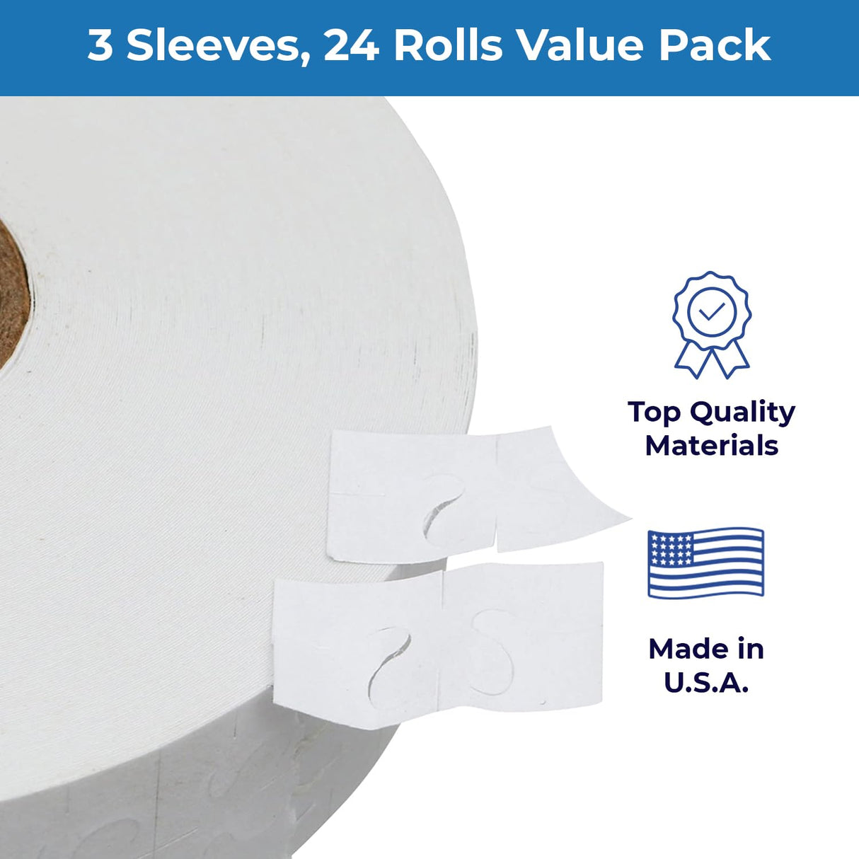Removable Adhesives White Labels for Monarch 1136 - Store Supplies