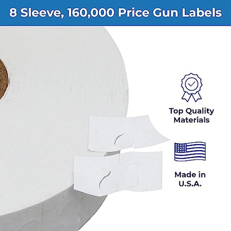 Removable Labels for Monarch 1131 - Store Supplies